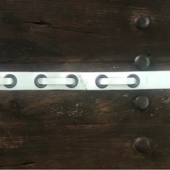 Diesel Leather Distressed White Belt - Picture 3 of 15